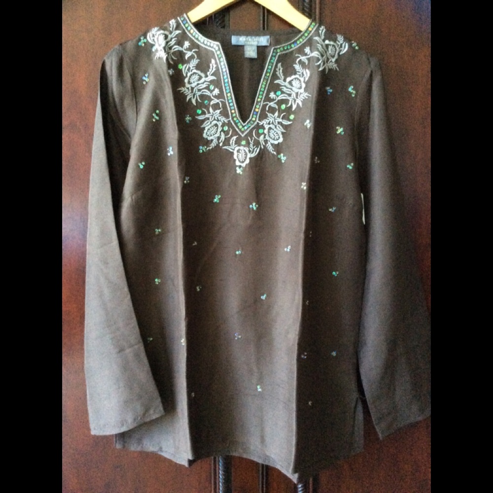 Kate Hill silk tunic